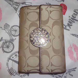 COACH TRIFOLD WALLET